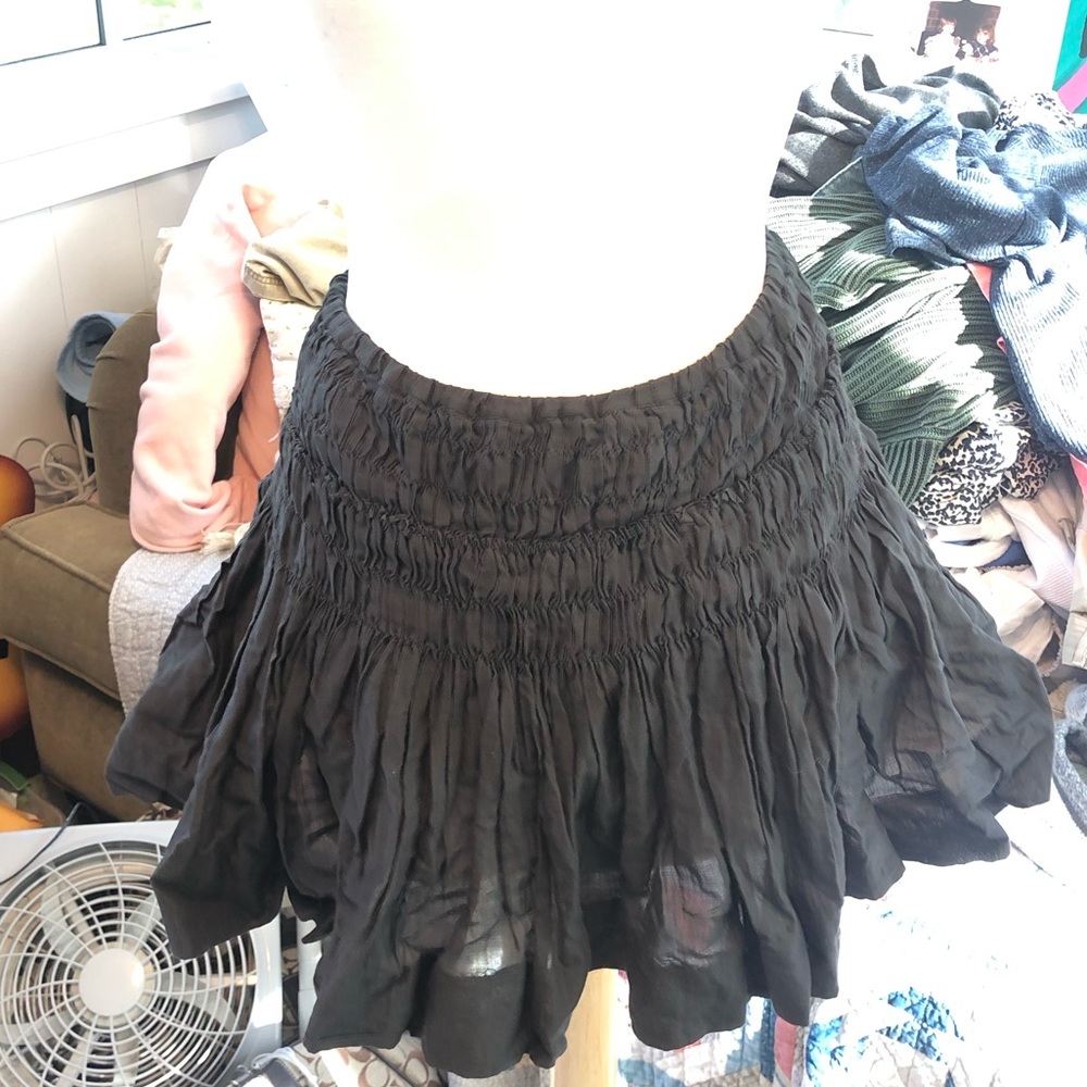 Ruched skirt